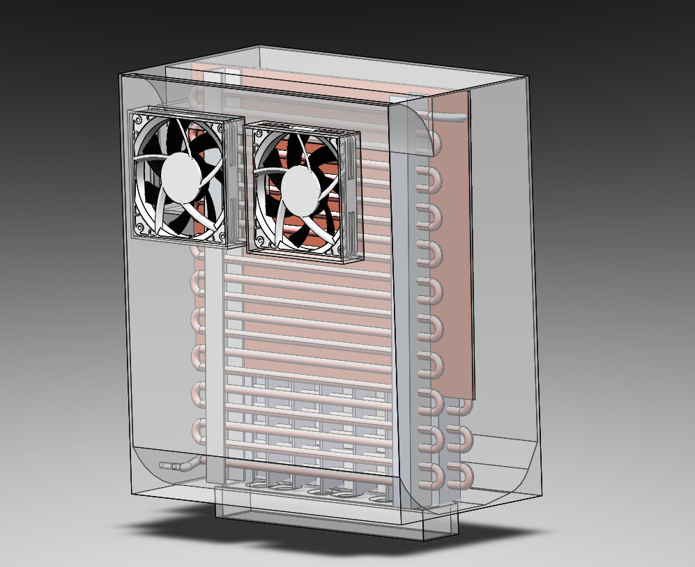 使用VCR的大气水发电机 - 实心设计